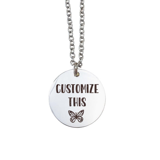 CUSTOMIZABLE NECKLACE - Avy + Tay