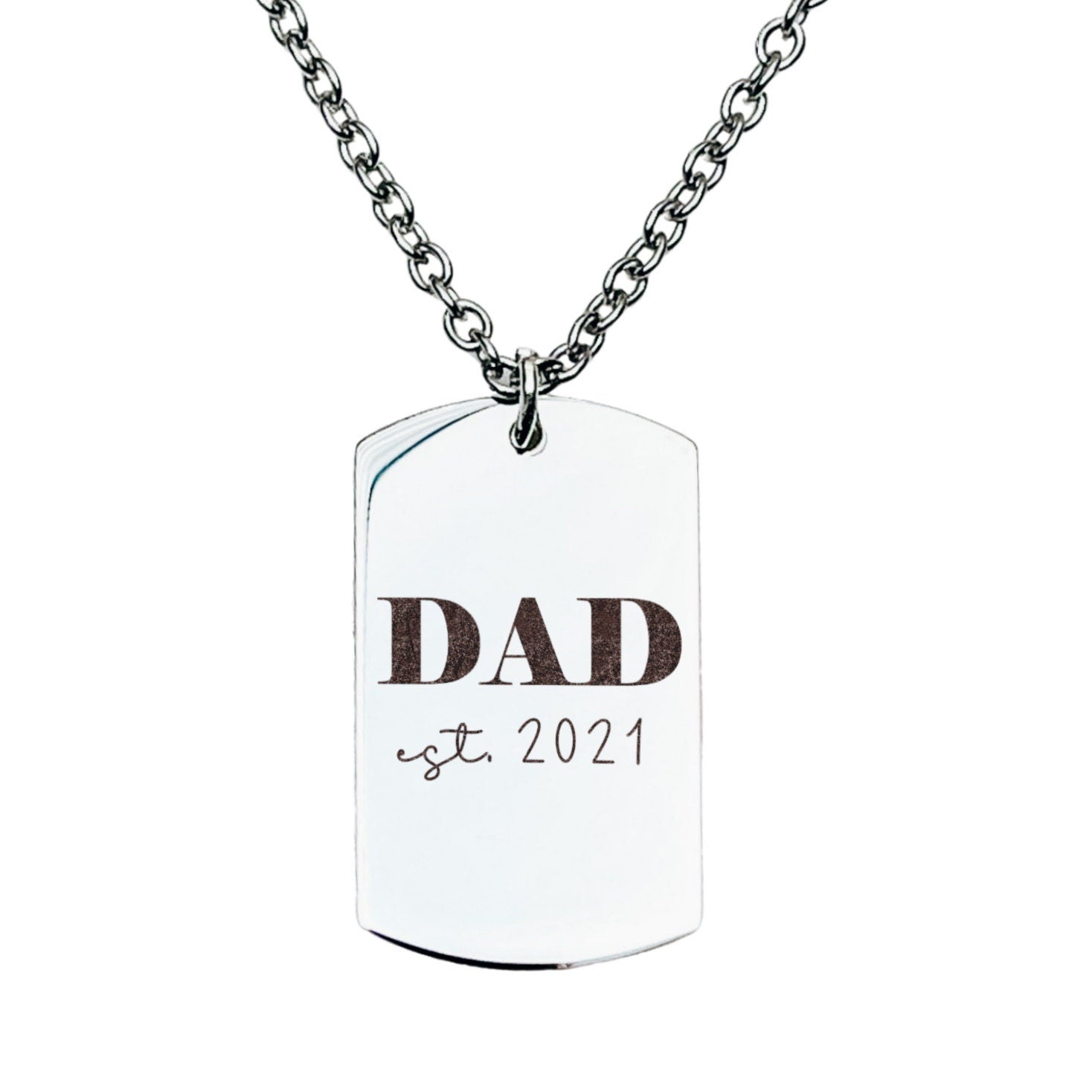 DAD EST. MEN'S NECKLACE - Avy + Tay