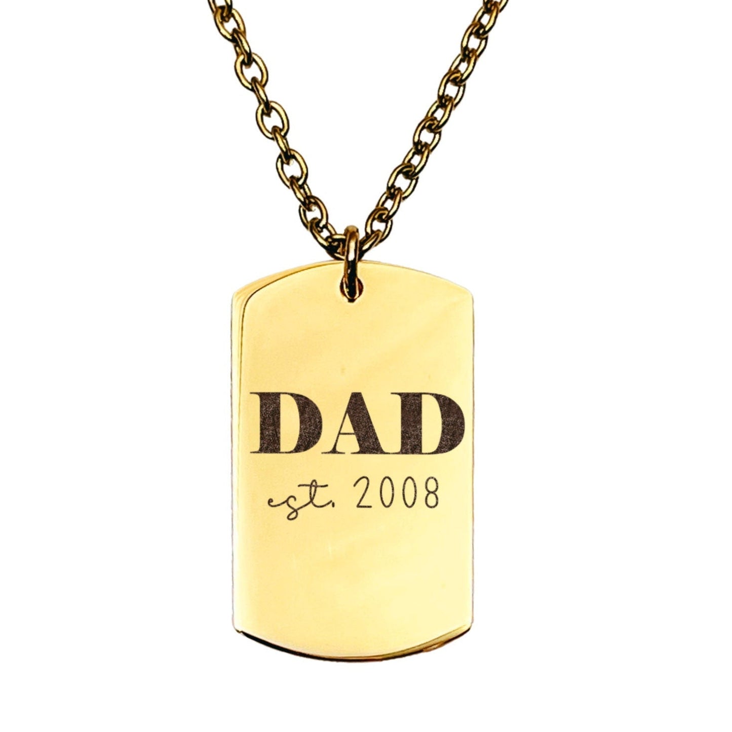 DAD EST. MEN'S NECKLACE - Avy + Tay