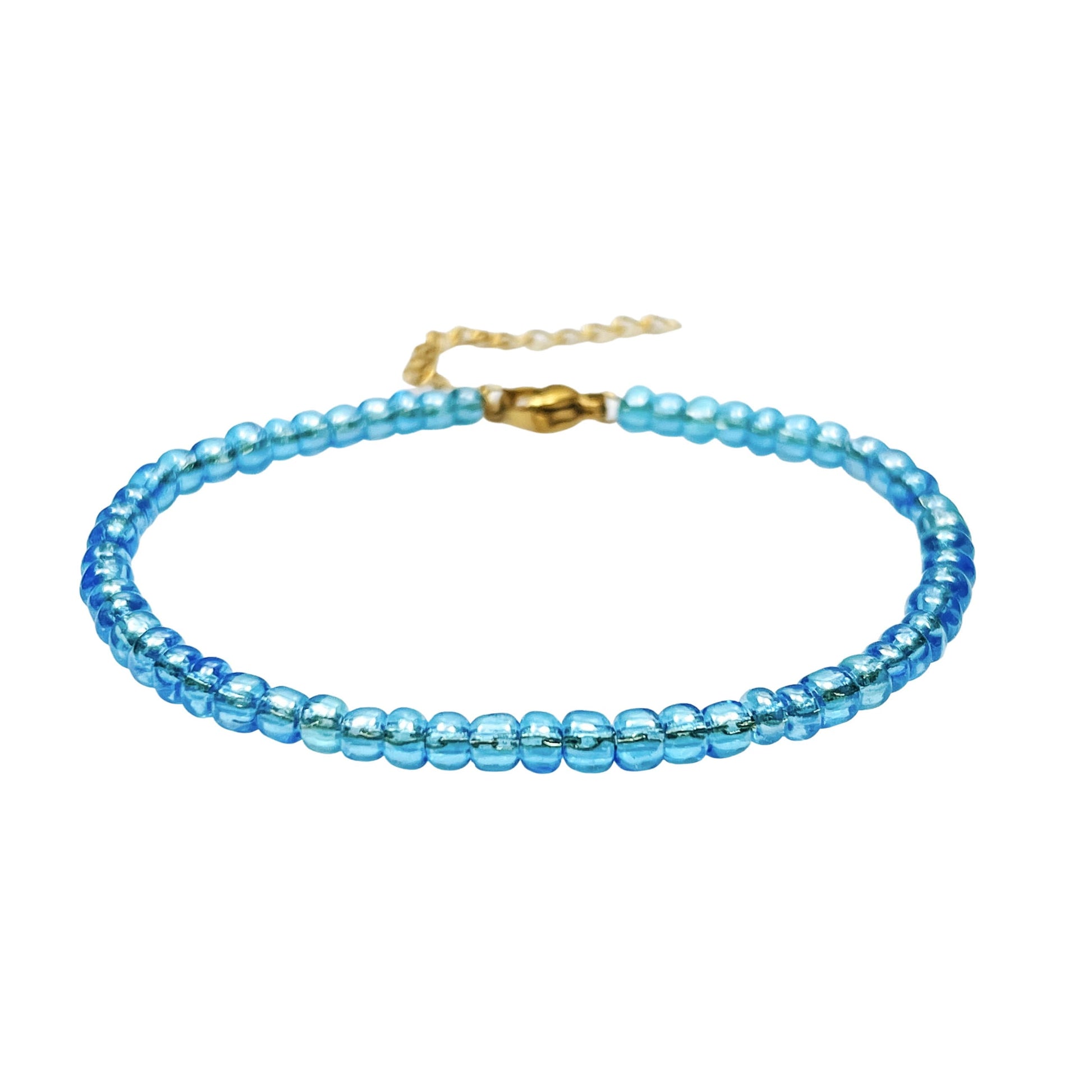 DAINTY BEADED BIRTHSTONE BRACELET - Avy + Tay