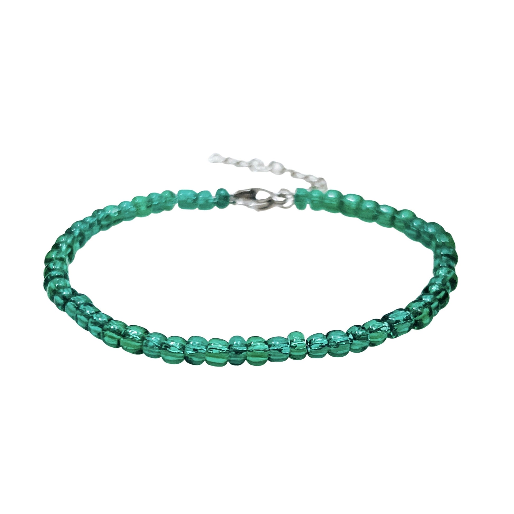 DAINTY BEADED BIRTHSTONE BRACELET - Avy + Tay