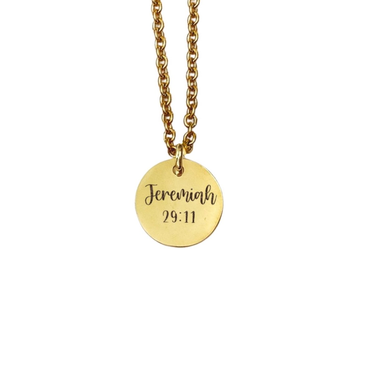 DAINTY BIBLE VERSE NECKLACE - Avy + Tay