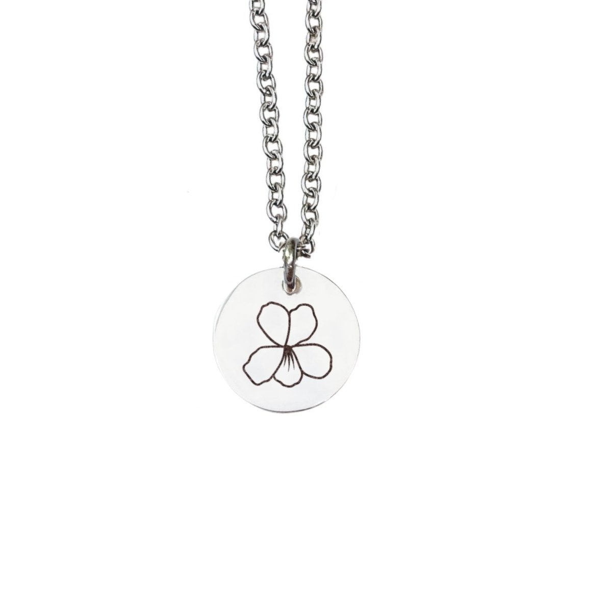 DAINTY BIRTH FLOWER NECKLACE - Avy + Tay