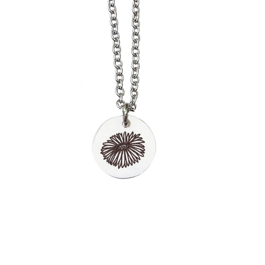 DAINTY BIRTH FLOWER NECKLACE - Avy + Tay