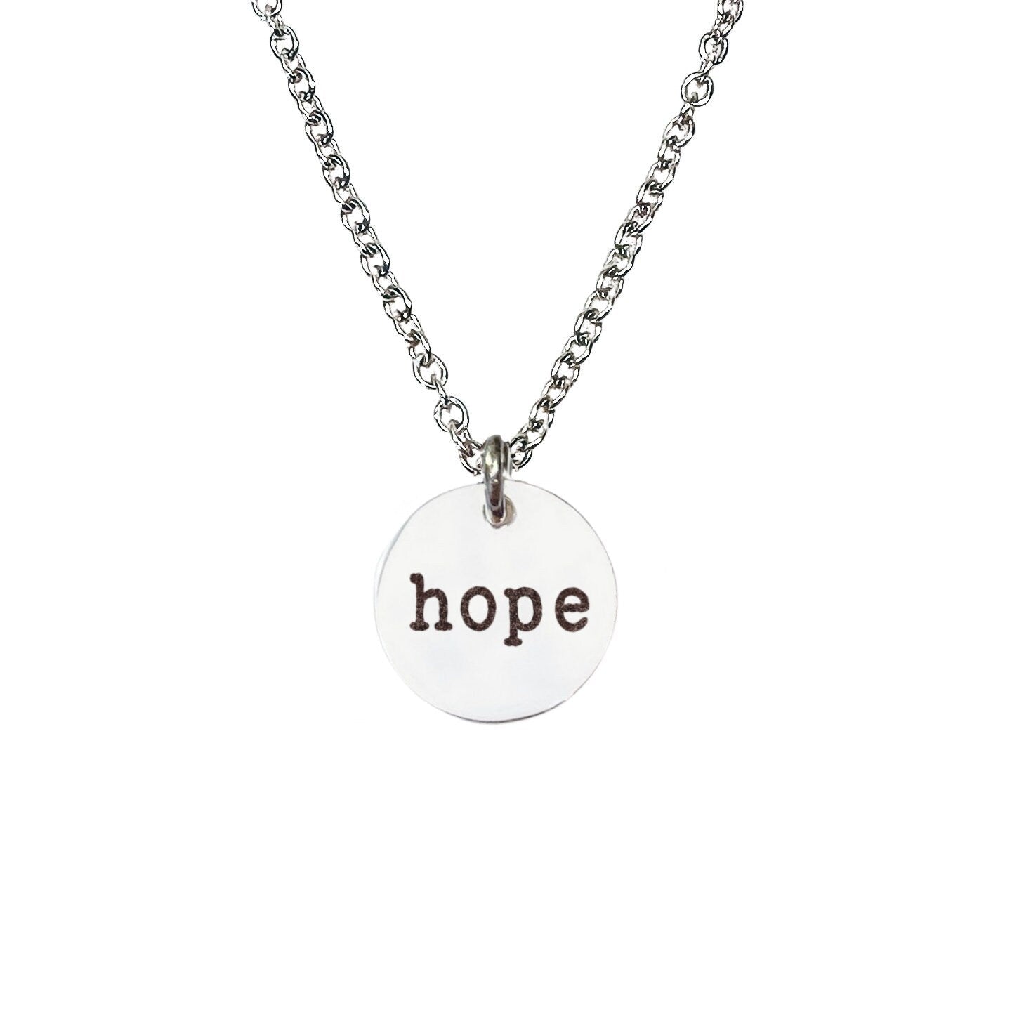 DAINTY HOPE NECKLACE - Avy + Tay