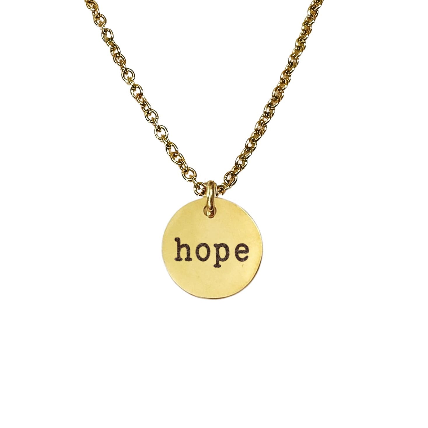 DAINTY HOPE NECKLACE - Avy + Tay