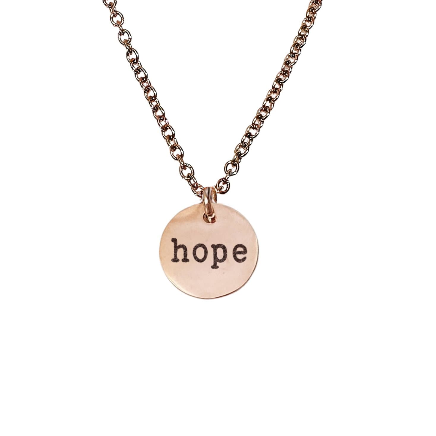 DAINTY HOPE NECKLACE - Avy + Tay