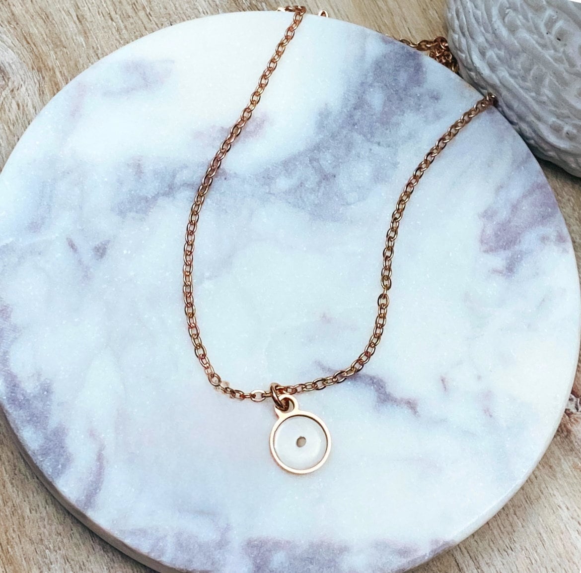 DAINTY MUSTARD SEED NECKLACE - Avy + Tay