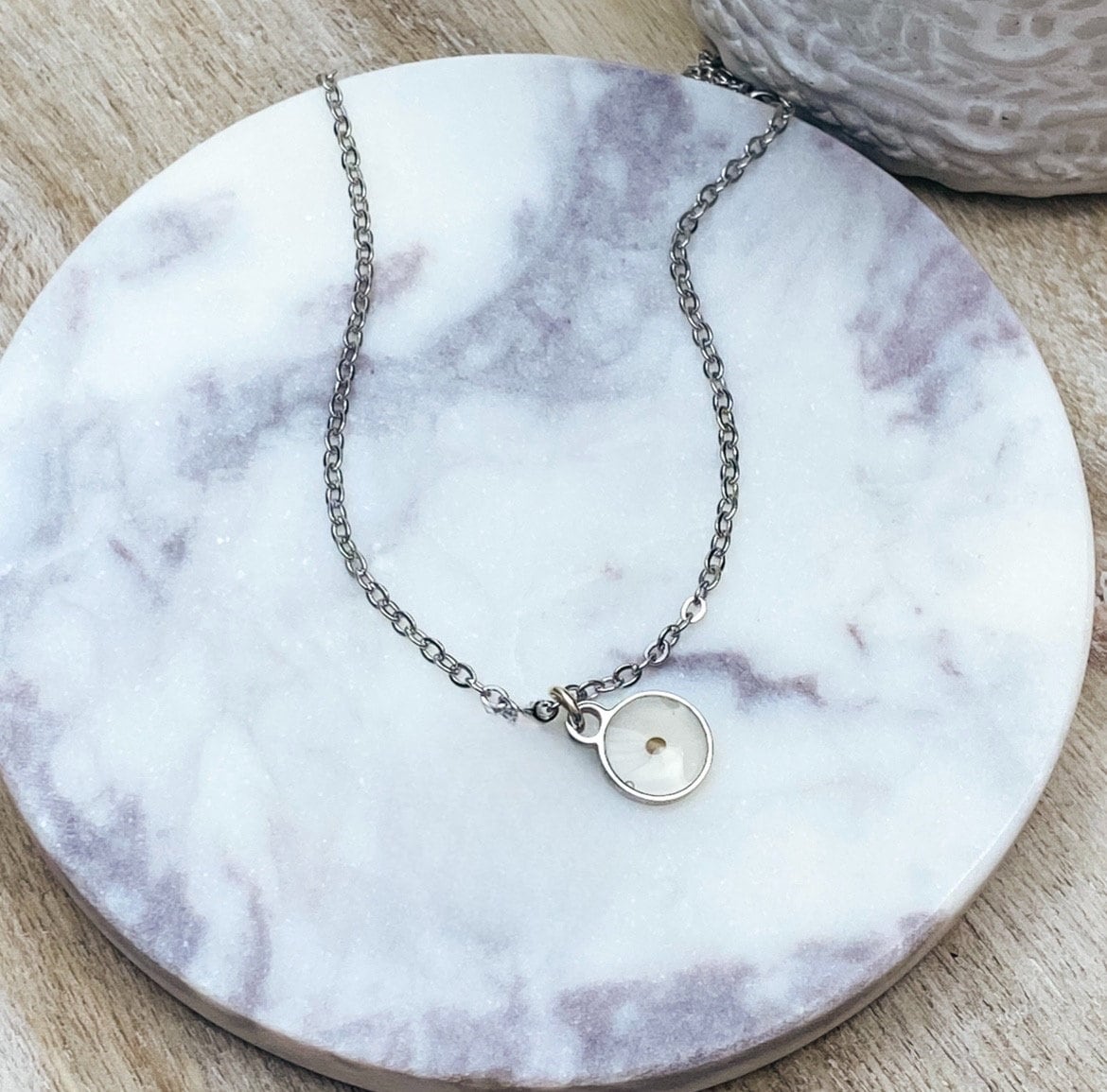 DAINTY MUSTARD SEED NECKLACE - Avy + Tay