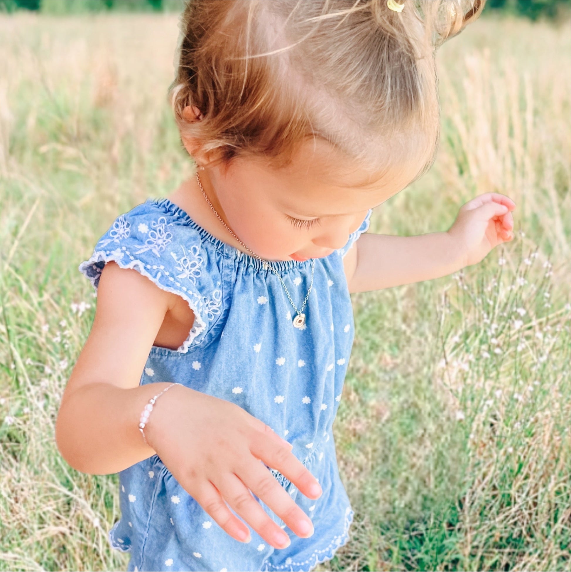 DANDELION MOMMY + ME NECKLACE SET - Avy + Tay