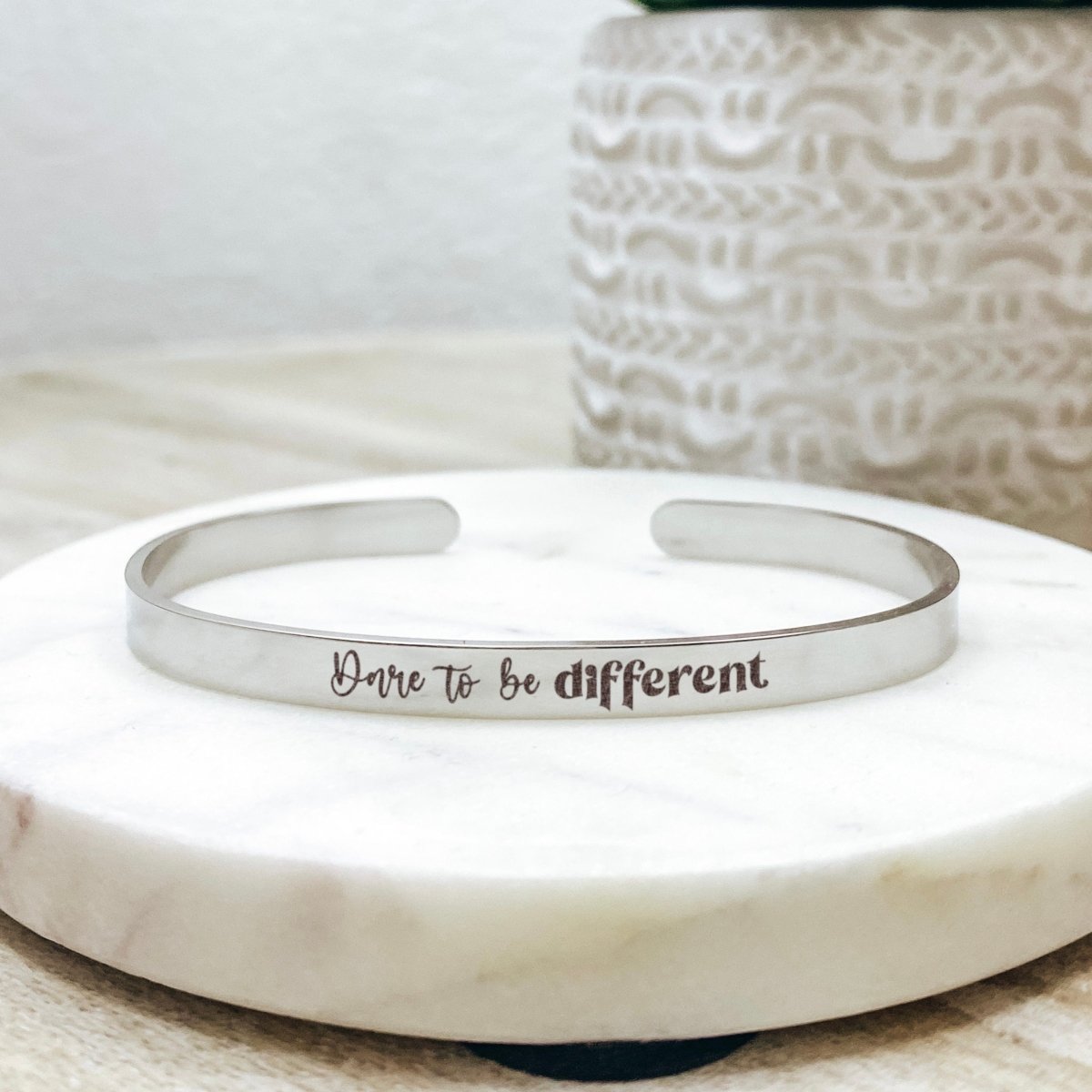 DARE TO BE DIFFERENT CUFF - Avy + Tay