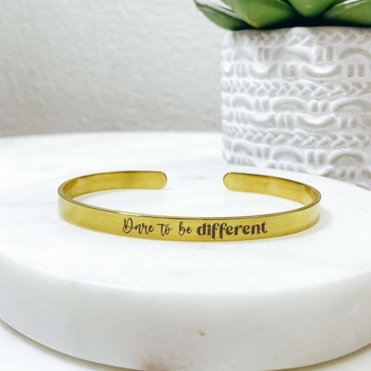 DARE TO BE DIFFERENT CUFF - Avy + Tay