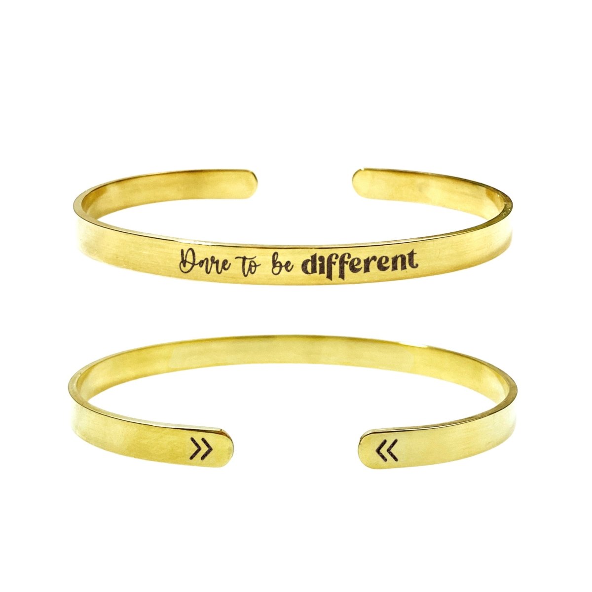 DARE TO BE DIFFERENT CUFF - Avy + Tay