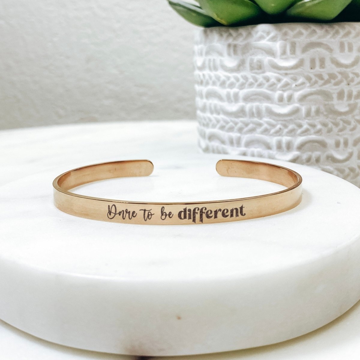 DARE TO BE DIFFERENT CUFF - Avy + Tay