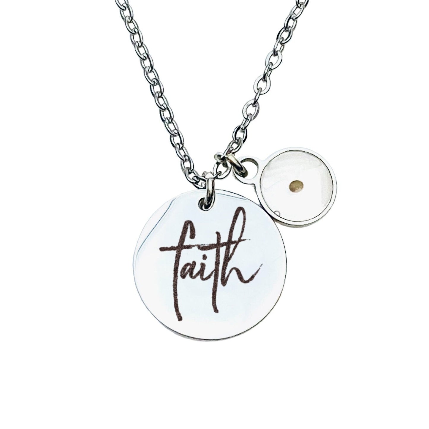 FAITH MUSTARD SEED NECKLACE - Avy + Tay