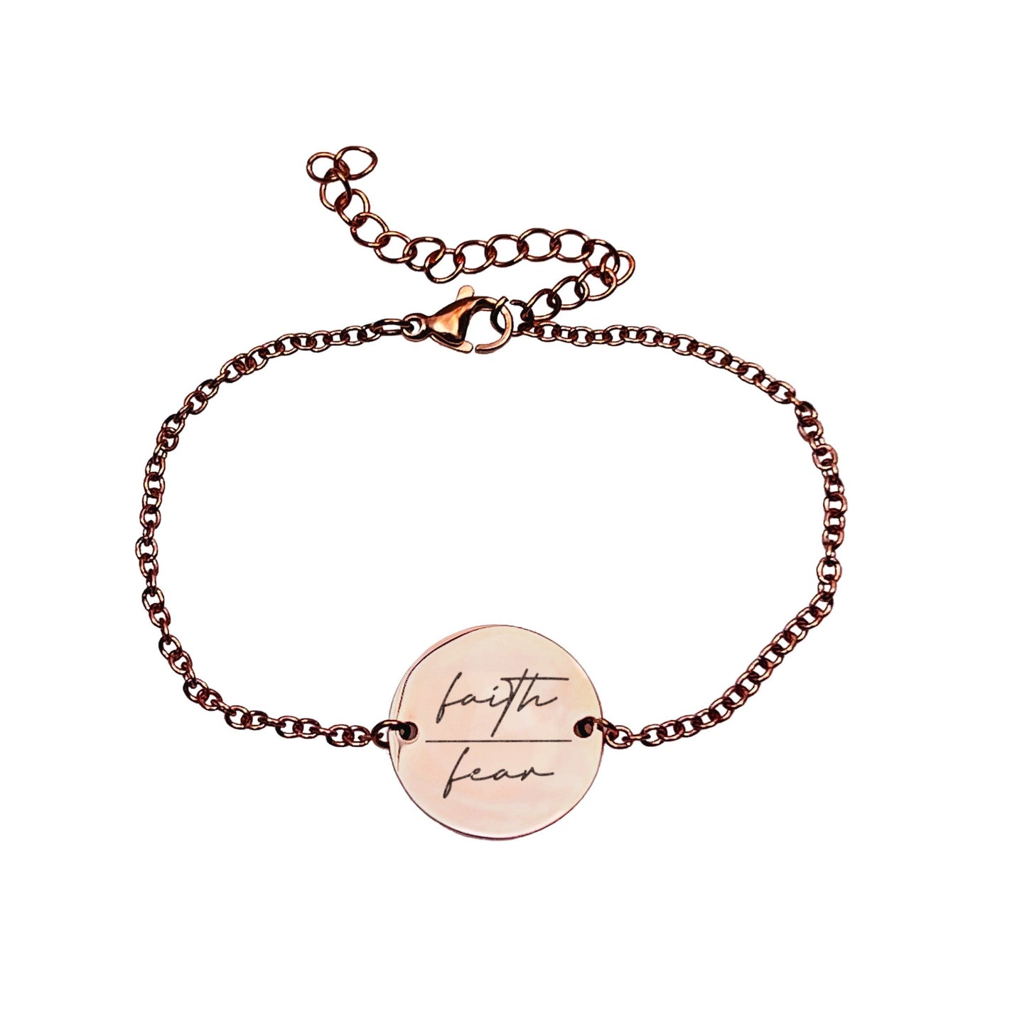 FAITH OVER FEAR BRACELET - Avy + Tay