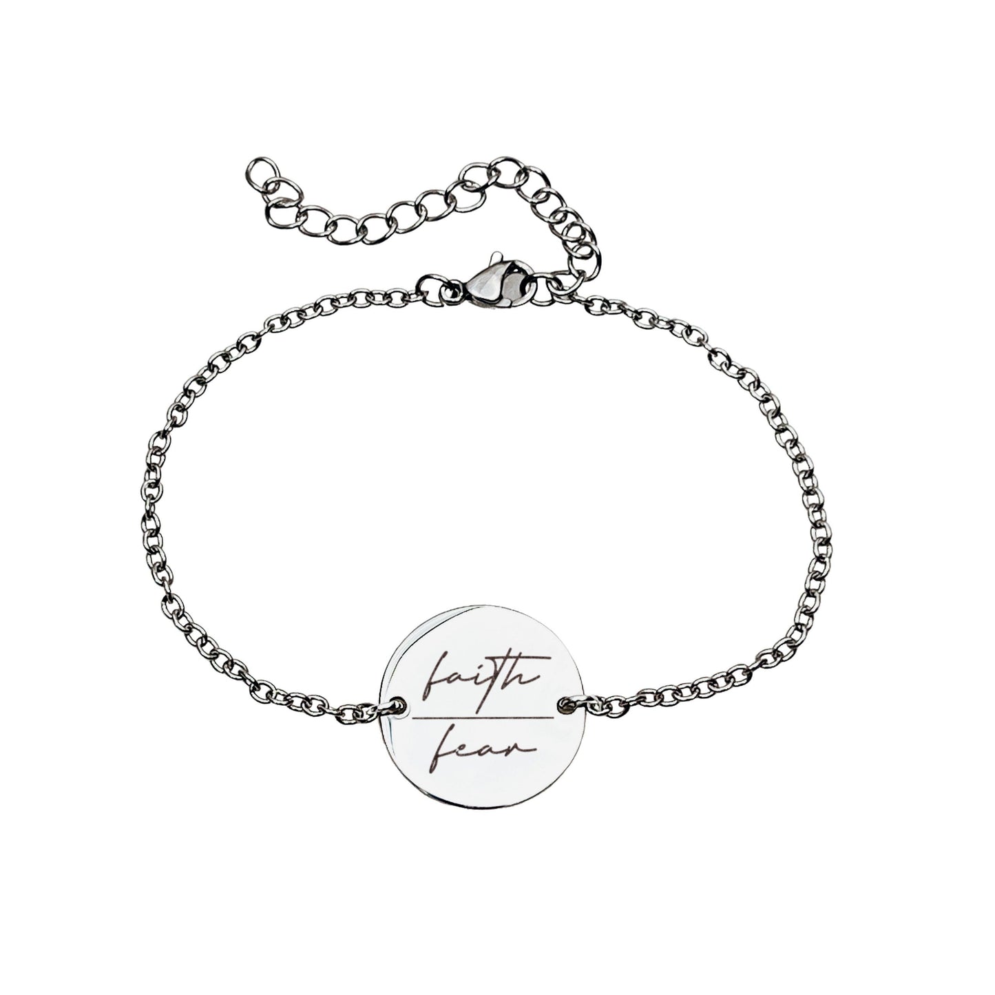 FAITH OVER FEAR BRACELET - Avy + Tay