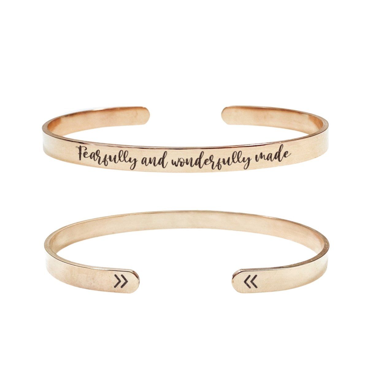 FEARFULLY AND WONDERFULLY MADE CUFF - Avy + Tay