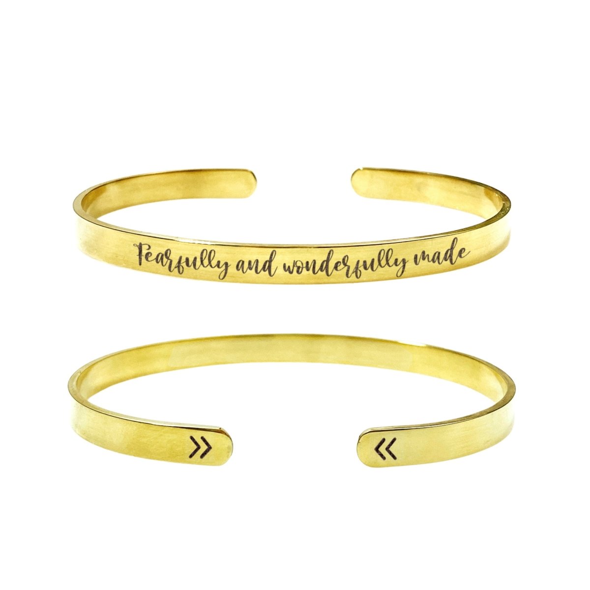 FEARFULLY AND WONDERFULLY MADE CUFF - Avy + Tay