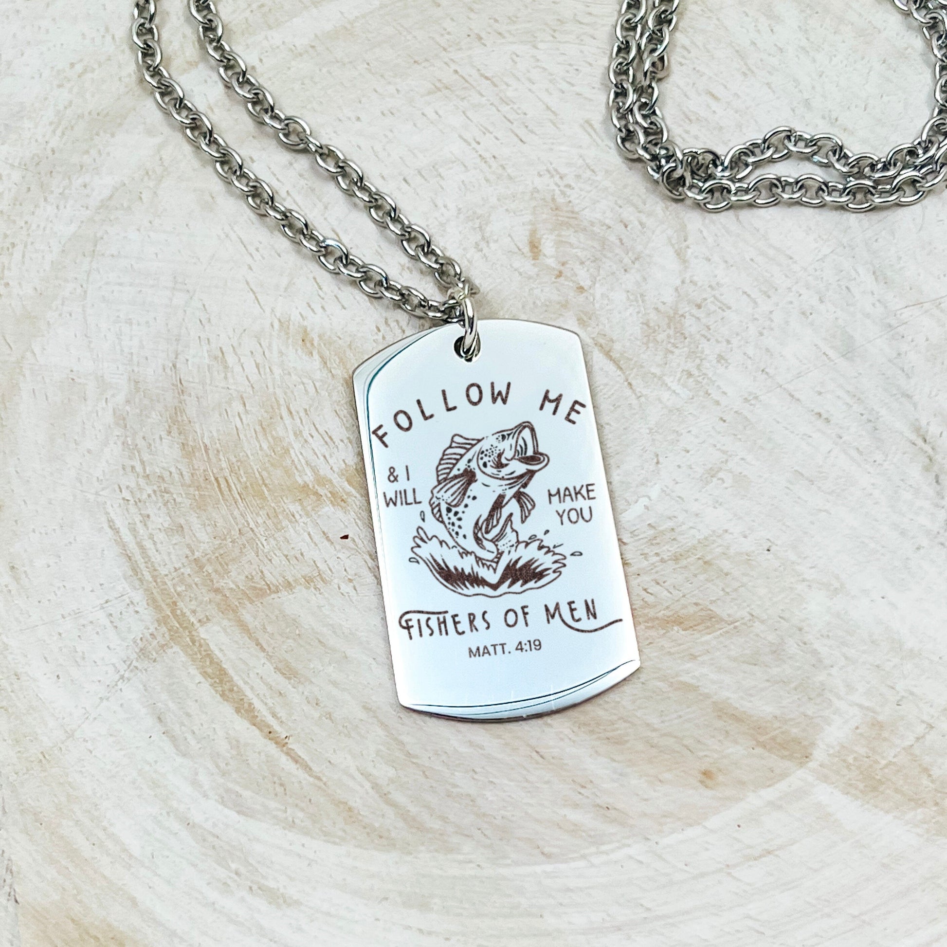 FISHERS OF MEN MEN'S NECKLACE - Avy + Tay