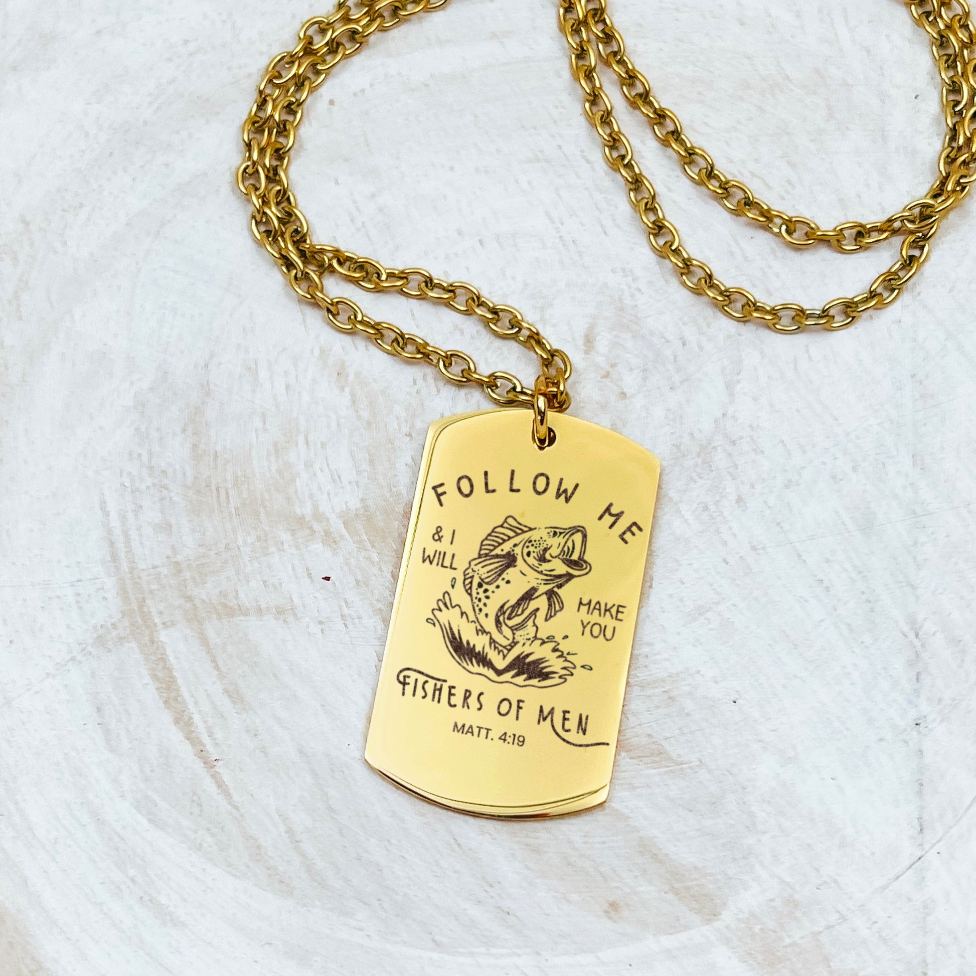 FISHERS OF MEN MEN'S NECKLACE - Avy + Tay