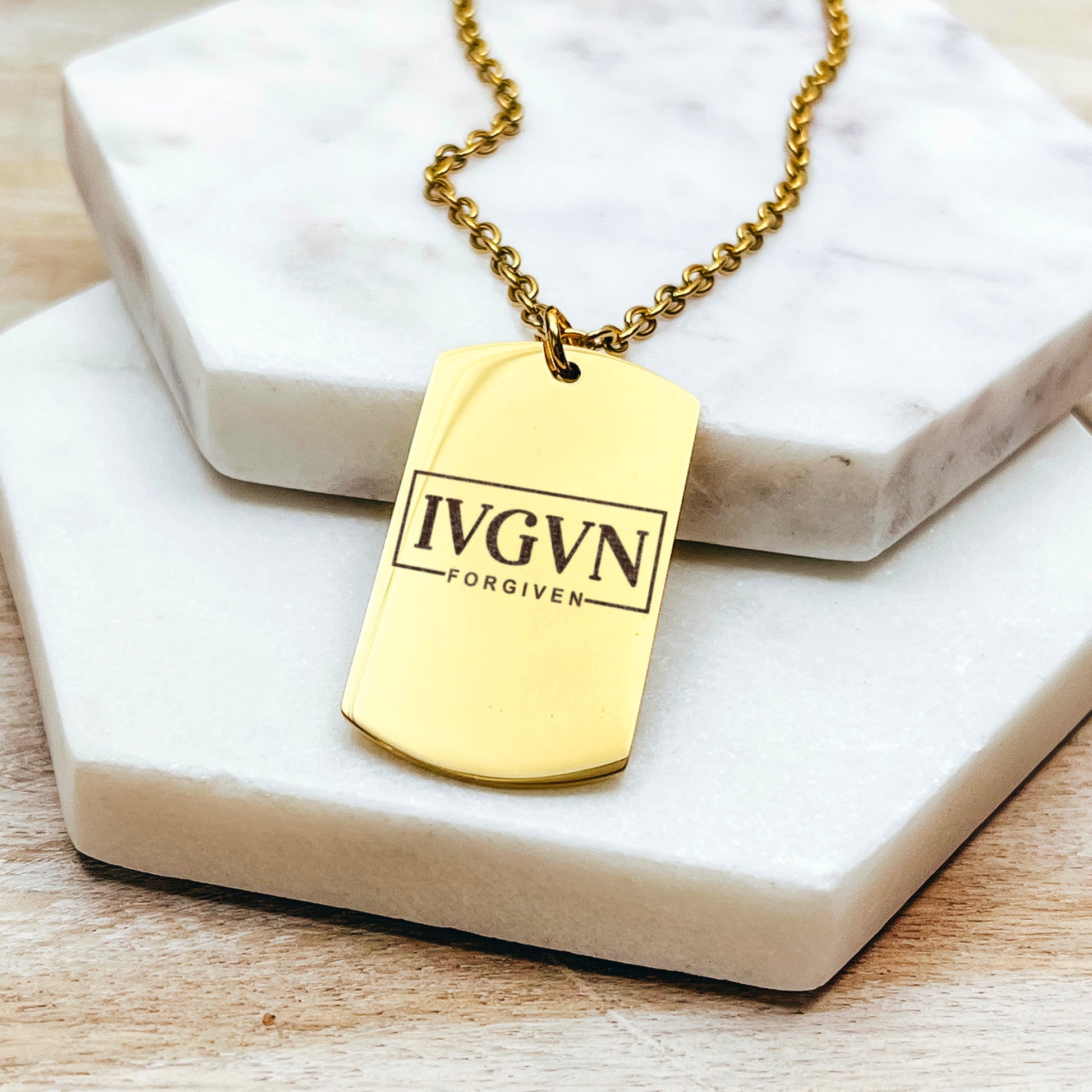 FORGIVEN MEN'S NECKLACE - Avy + Tay