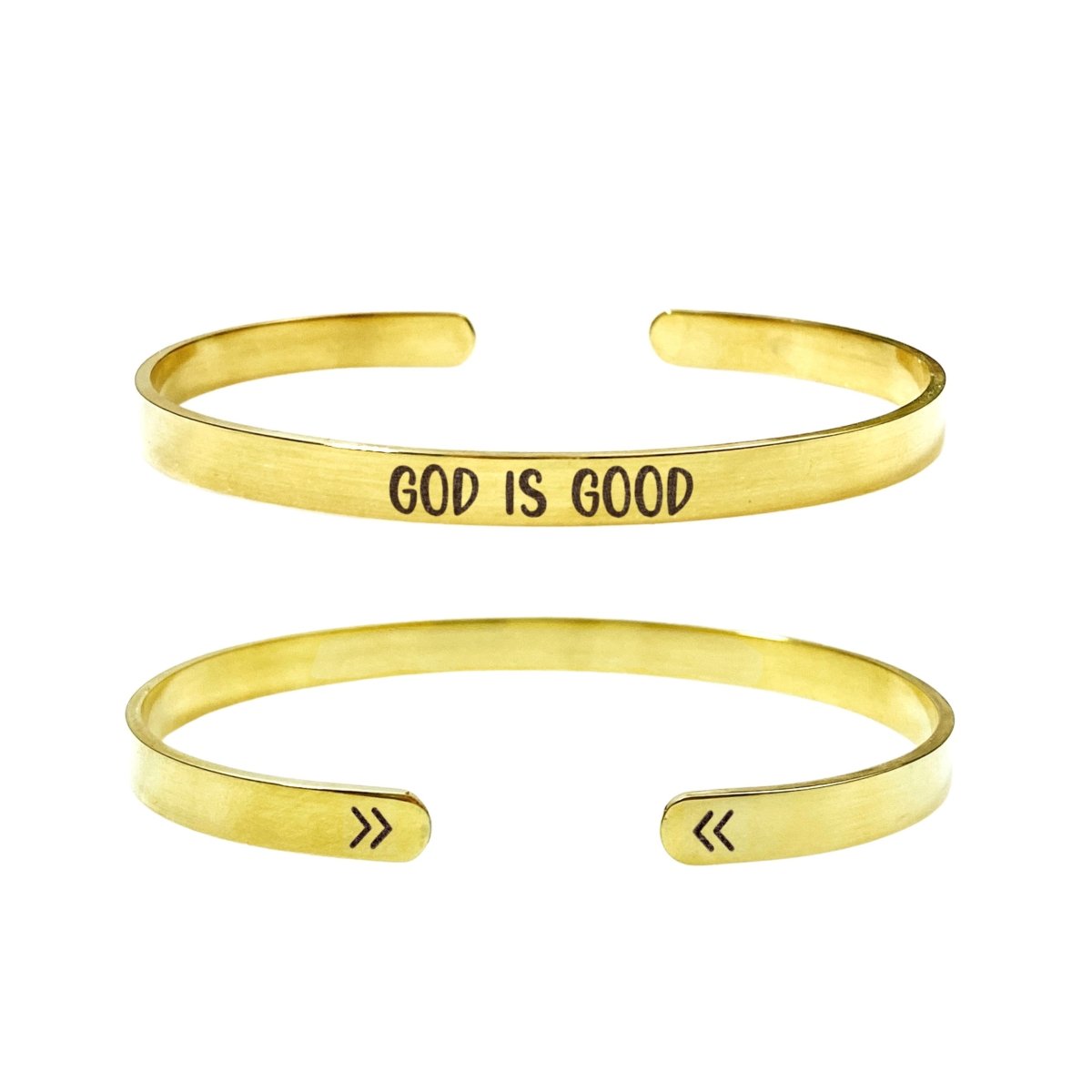 GOD IS GOOD CUFF - Avy + Tay