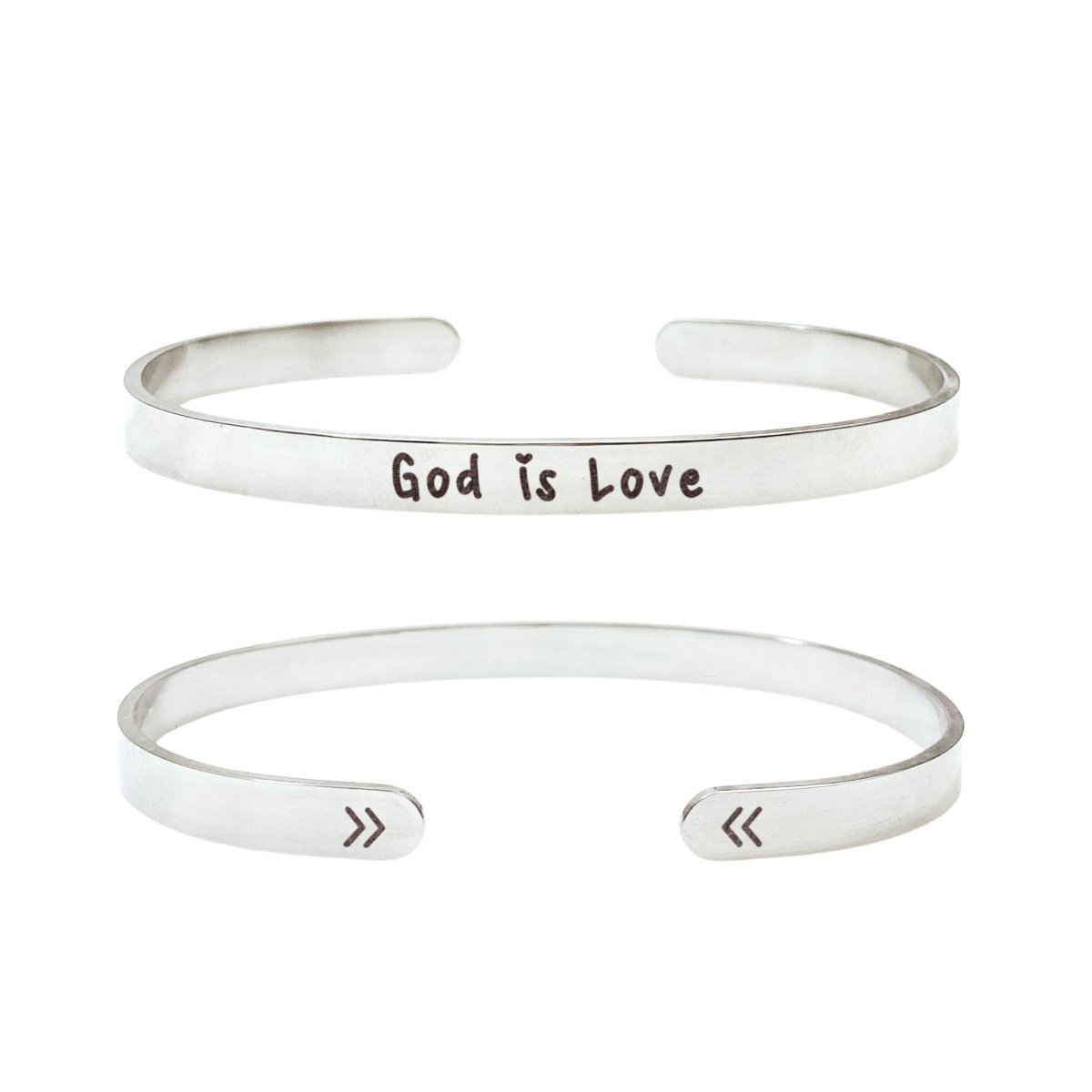 GOD IS LOVE CUFF - Avy + Tay