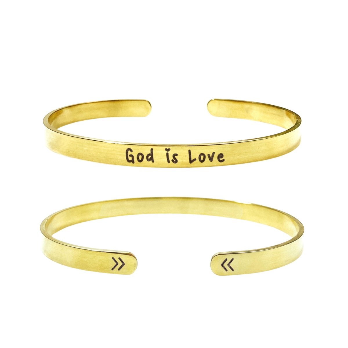 GOD IS LOVE CUFF - Avy + Tay