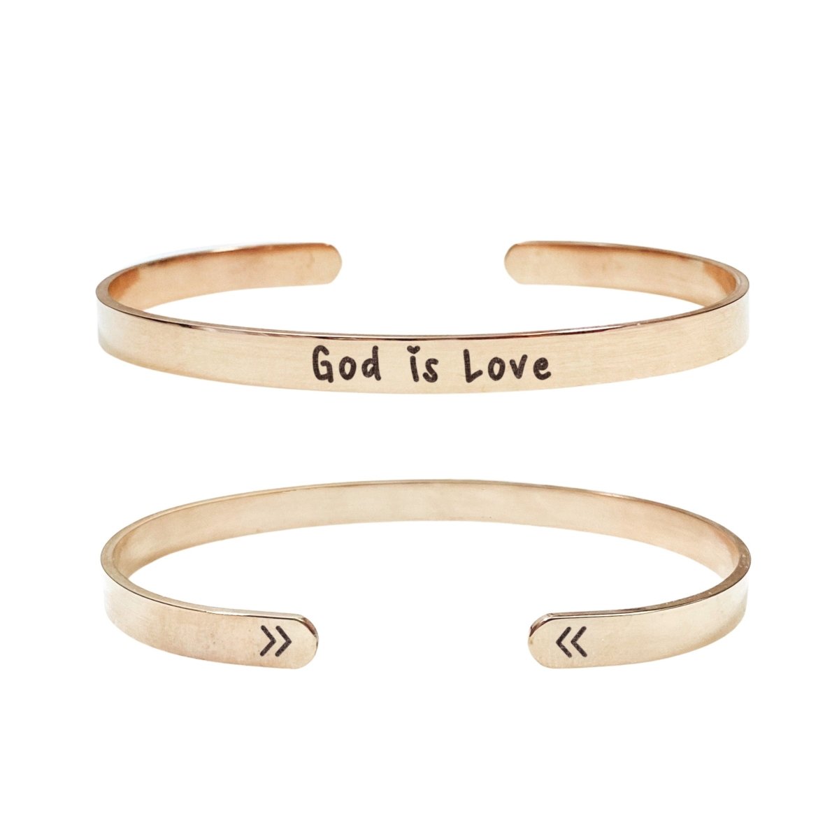 GOD IS LOVE CUFF - Avy + Tay