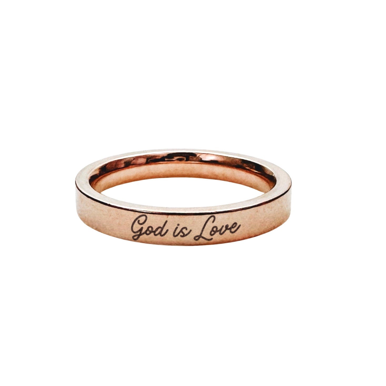 GOD IS LOVE RING - Avy + Tay