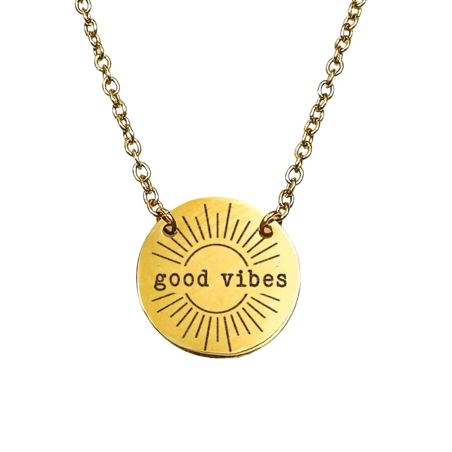 GOOD VIBES NECKLACE - Avy + Tay