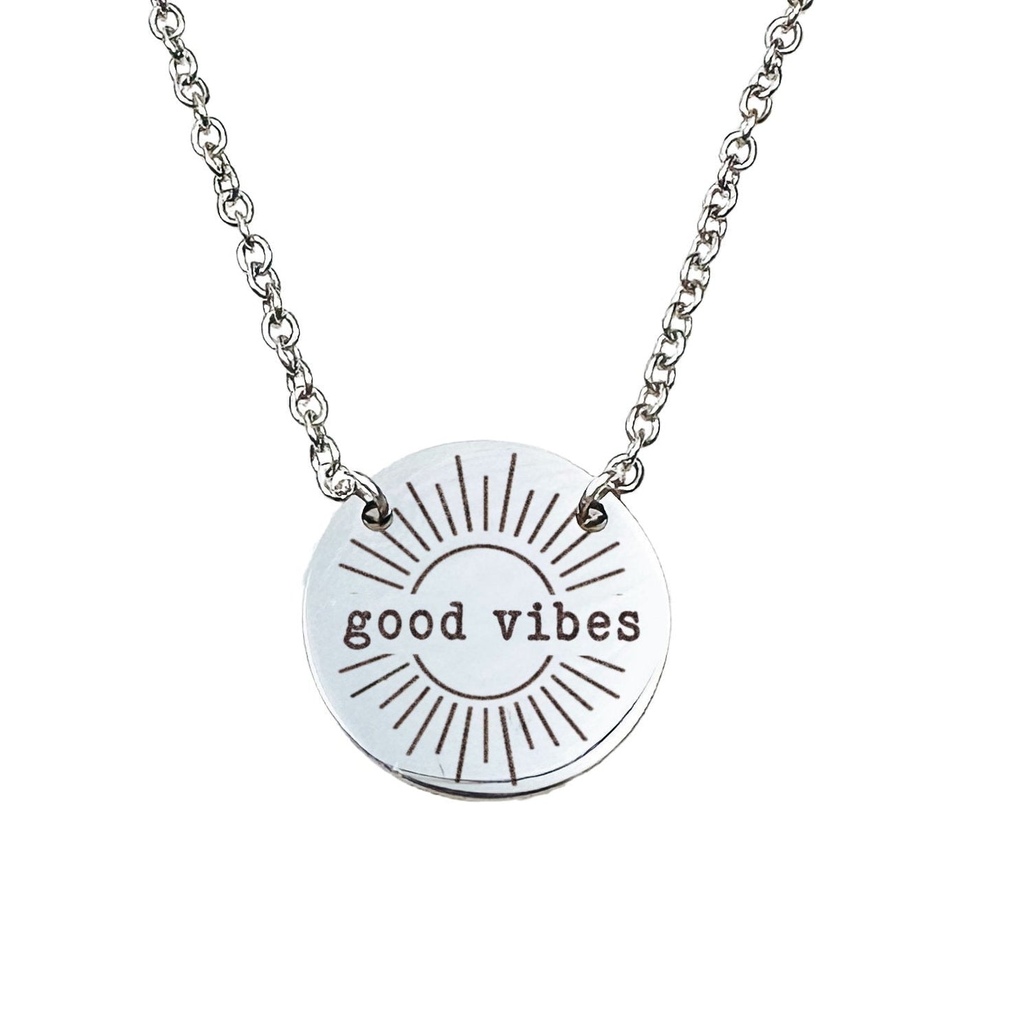 GOOD VIBES NECKLACE - Avy + Tay