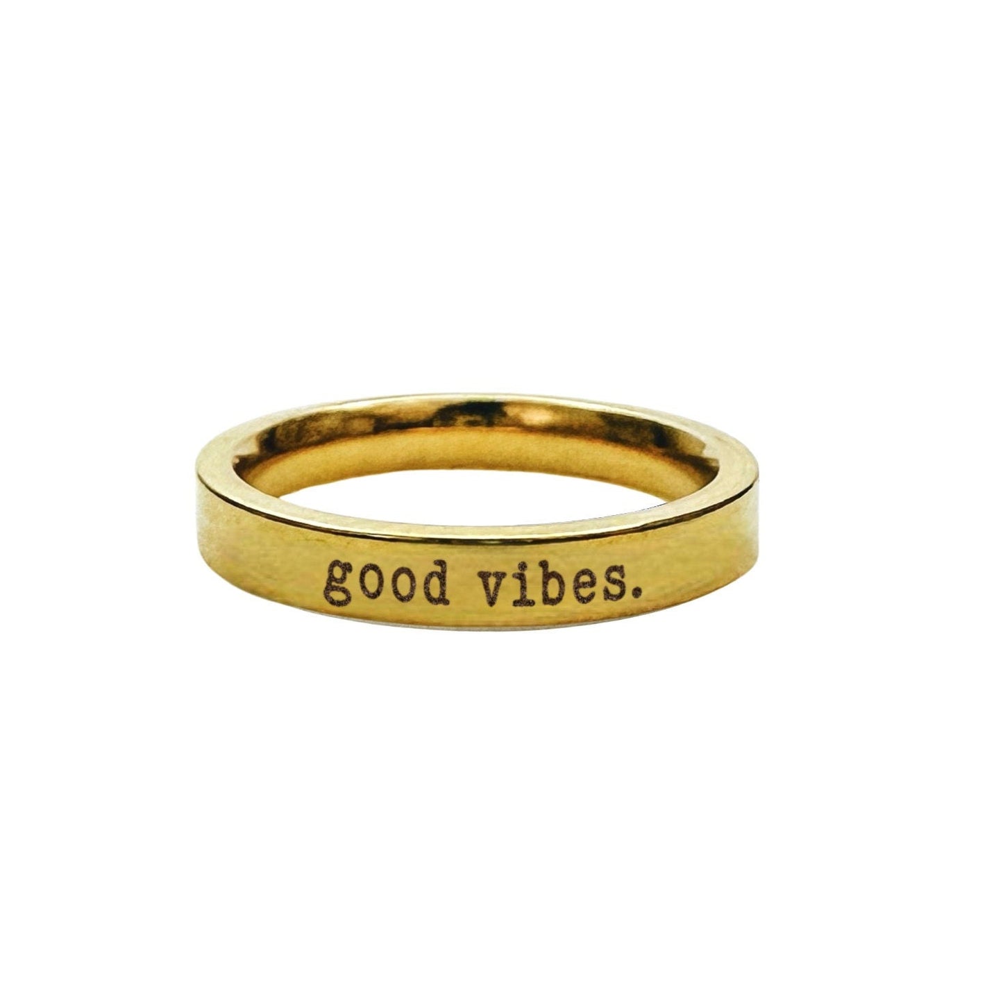 GOOD VIBES RING - Avy + Tay