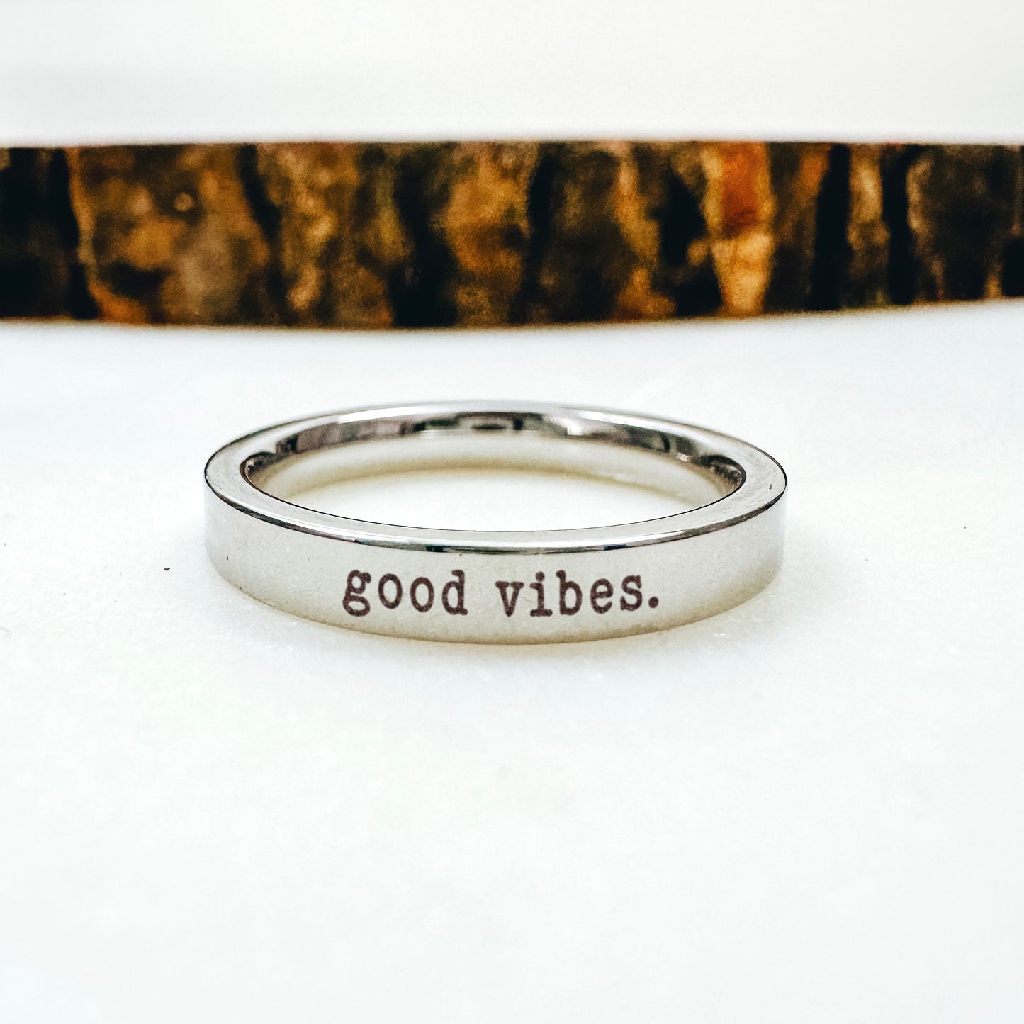 GOOD VIBES RING - Avy + Tay