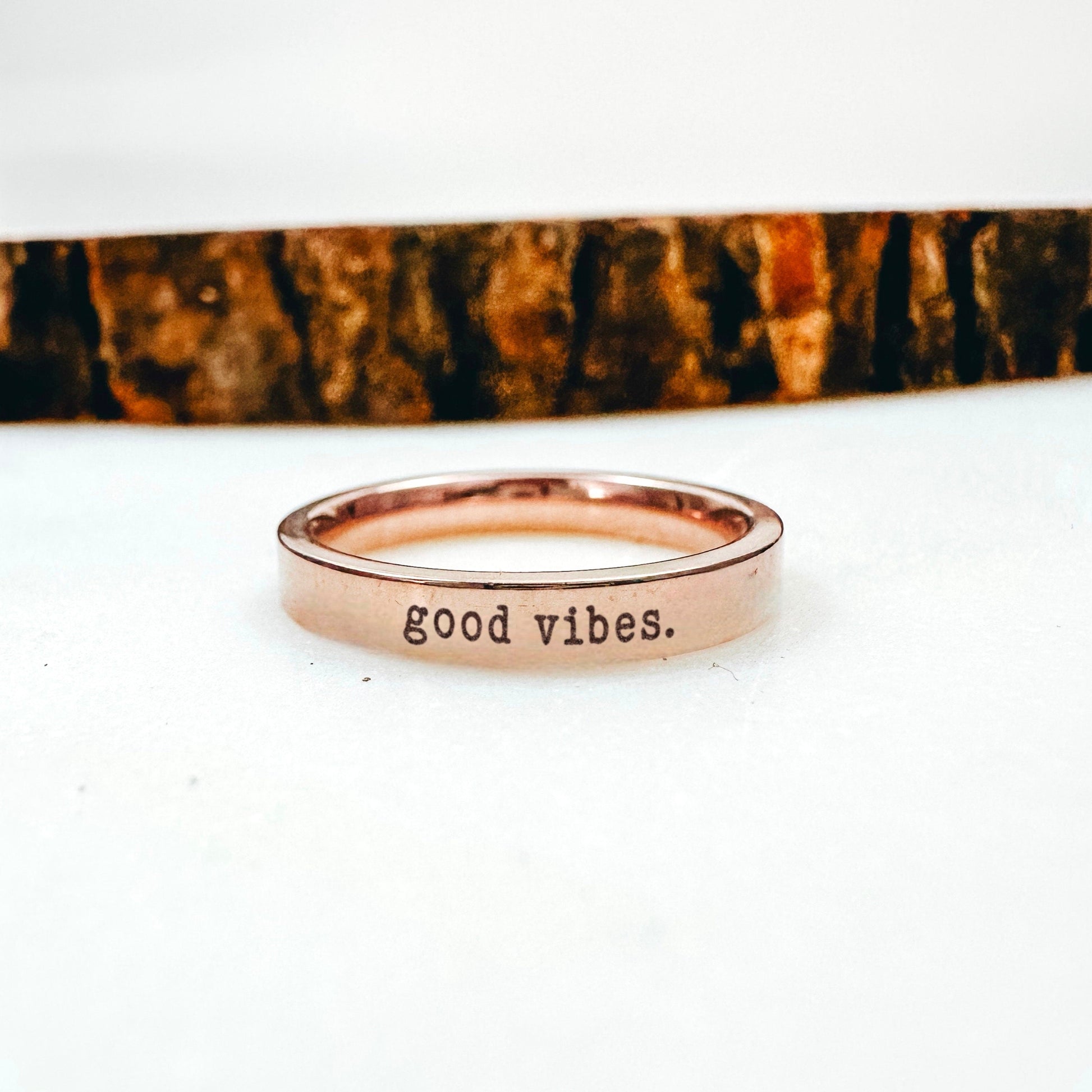 GOOD VIBES RING - Avy + Tay