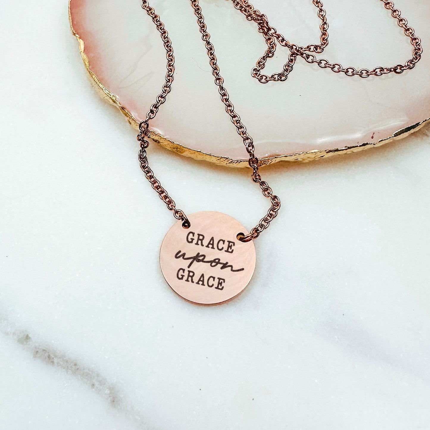 GRACE UPON GRACE NECKLACE - Avy + Tay