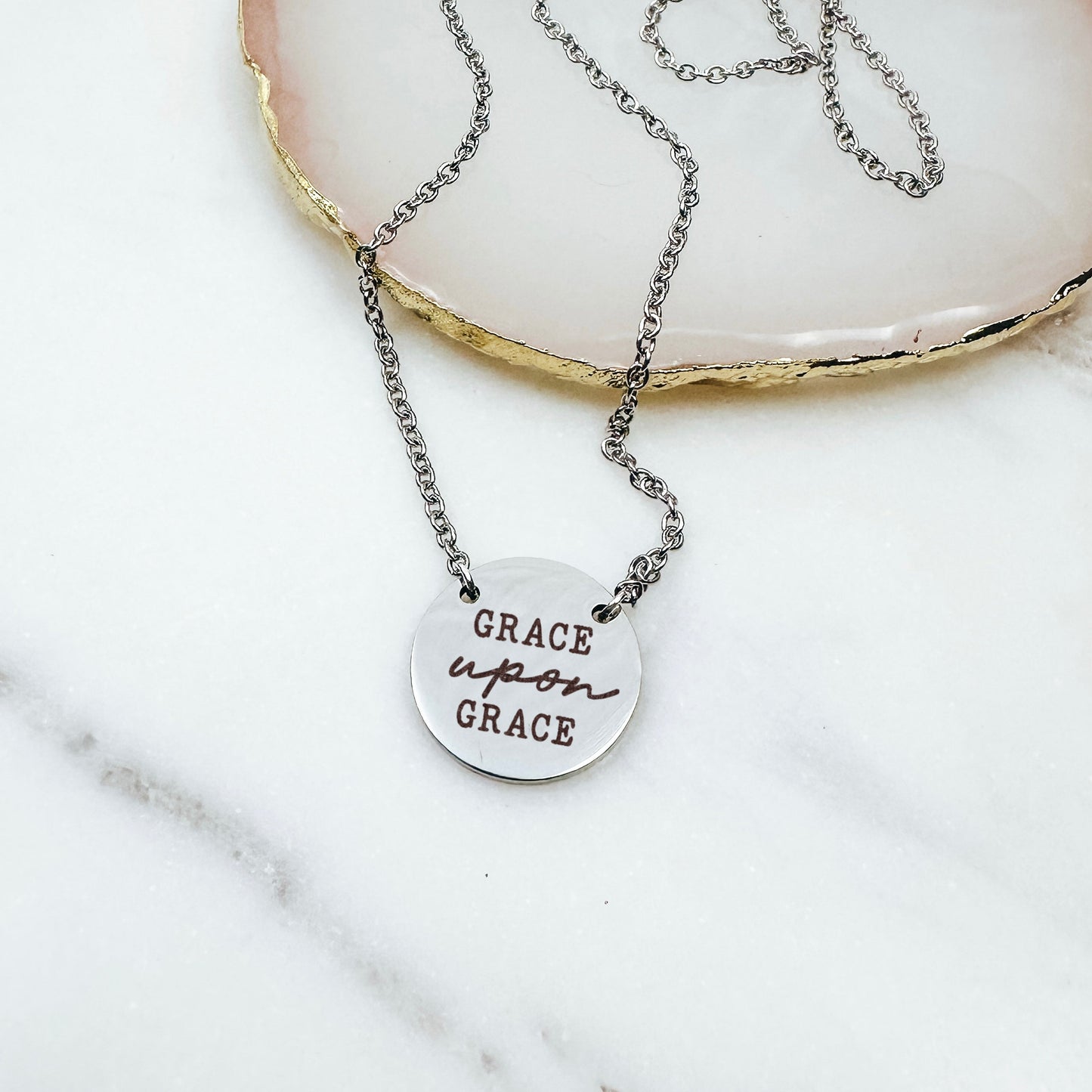 GRACE UPON GRACE NECKLACE - Avy + Tay