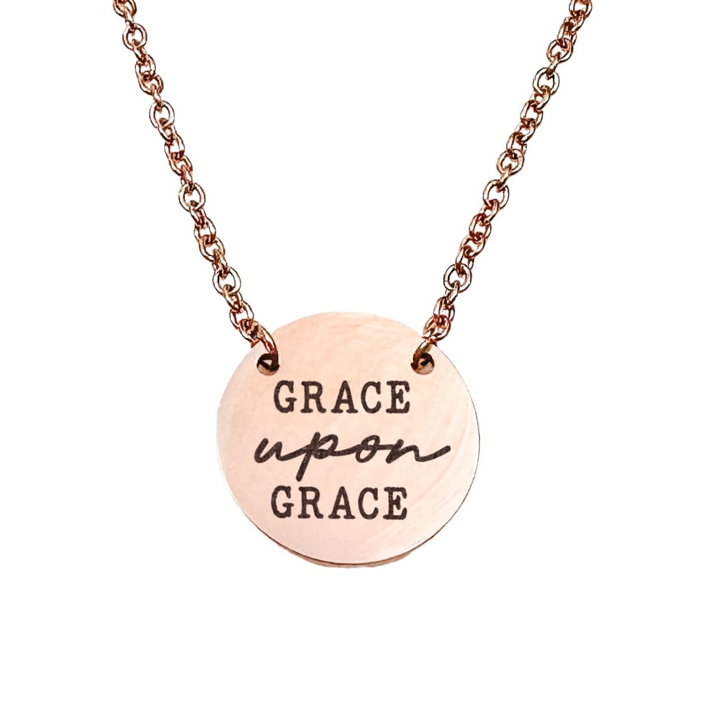 GRACE UPON GRACE NECKLACE - Avy + Tay