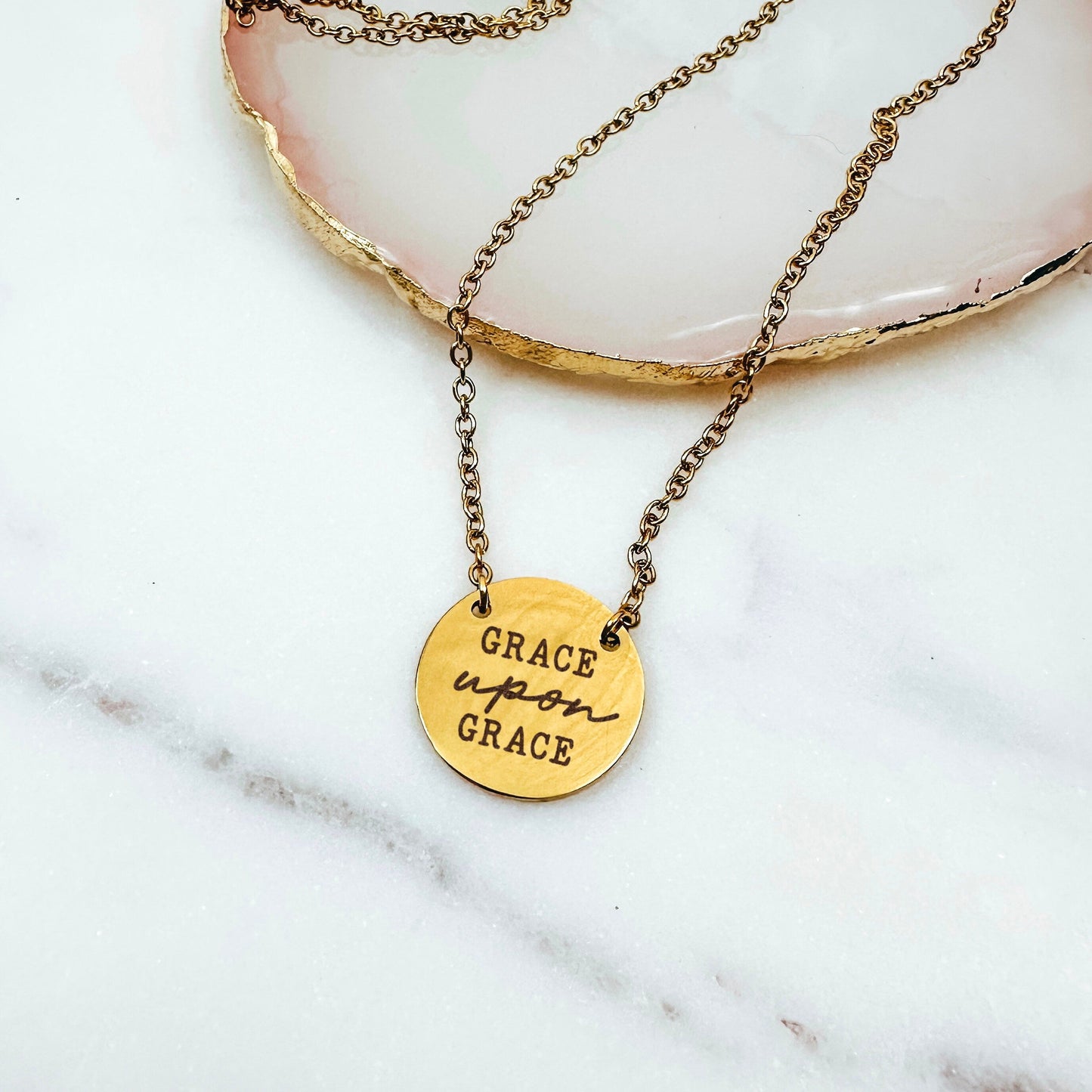 GRACE UPON GRACE NECKLACE - Avy + Tay