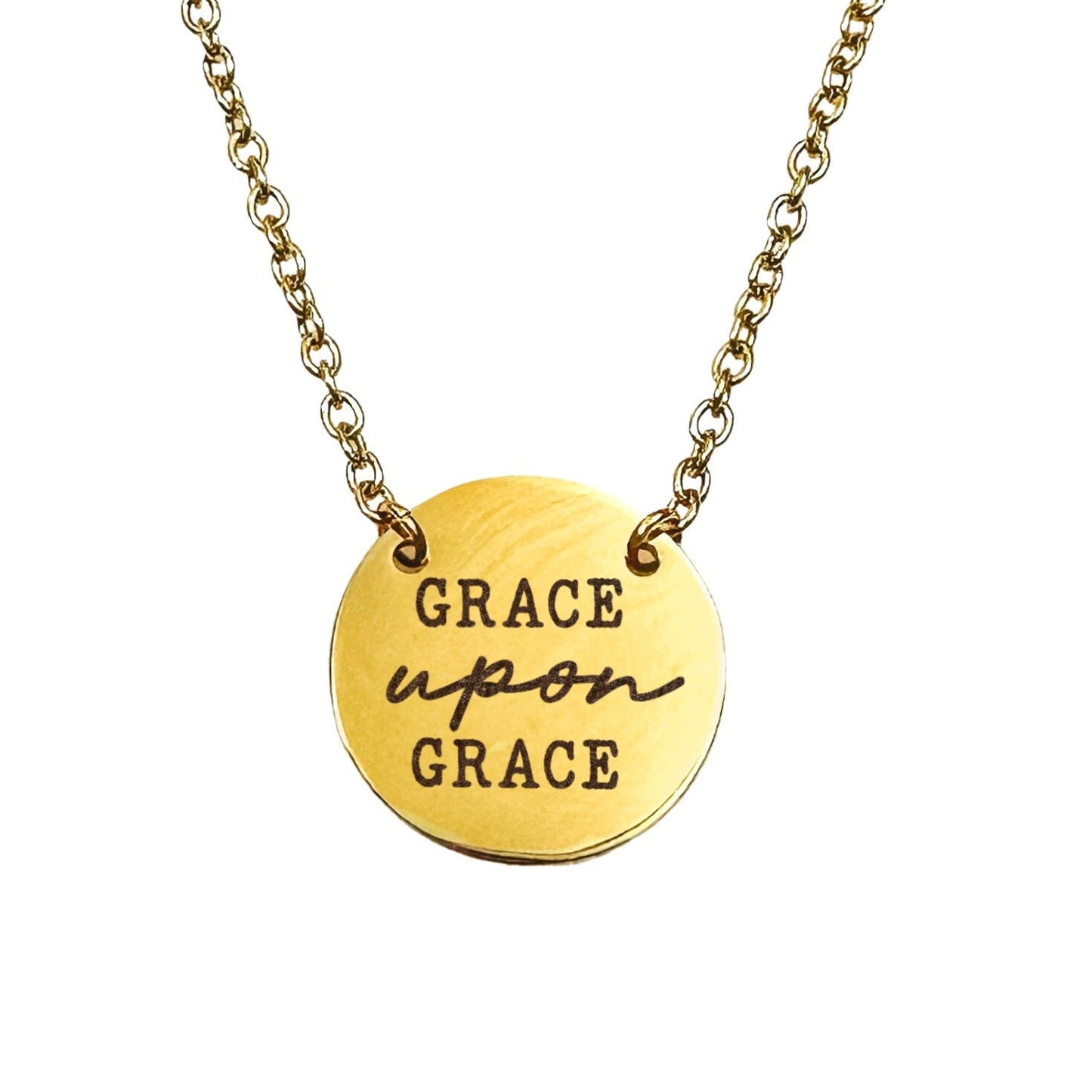 GRACE UPON GRACE NECKLACE - Avy + Tay