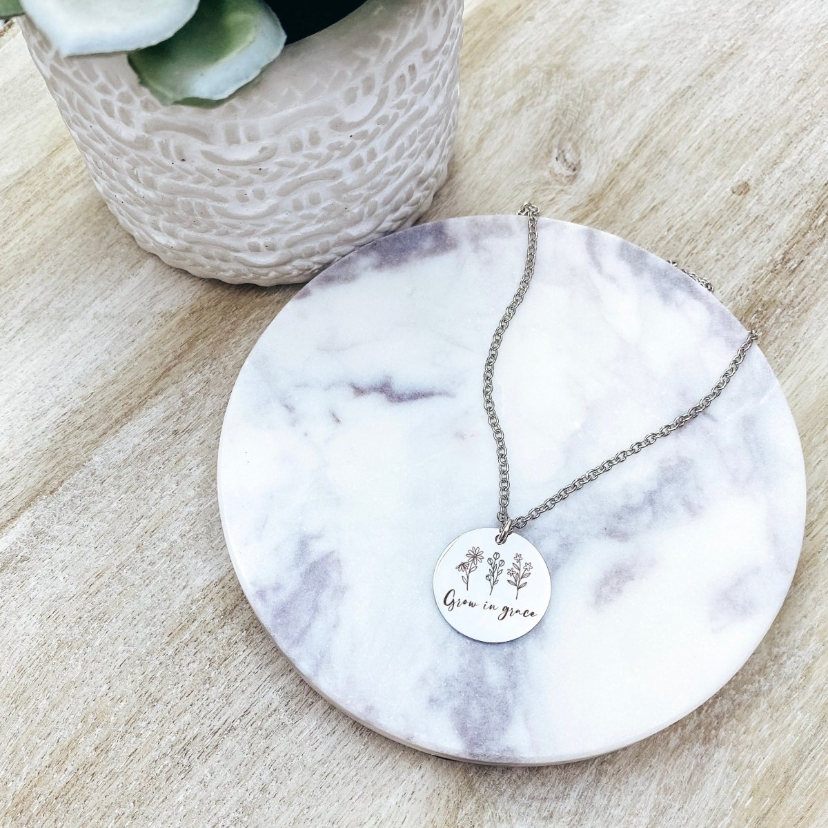 GROW IN GRACE NECKLACE - Avy + Tay