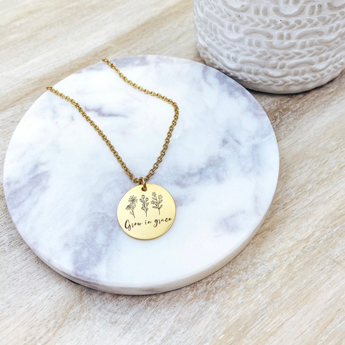 GROW IN GRACE NECKLACE - Avy + Tay