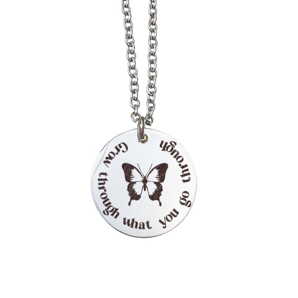 GROW THROUGH WHAT YOU GO THROUGH NECKLACE - Avy + Tay