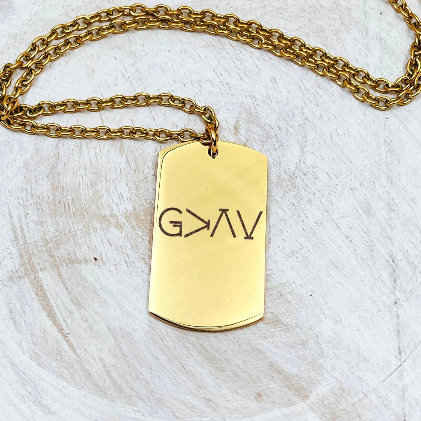 HIGHS AND LOWS MEN'S NECKLACE - Avy + Tay