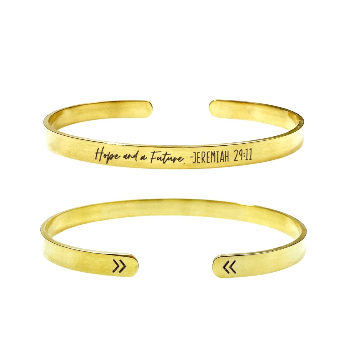 HOPE AND A FUTURE JEREMIAH 29:11 CUFF - Avy + Tay