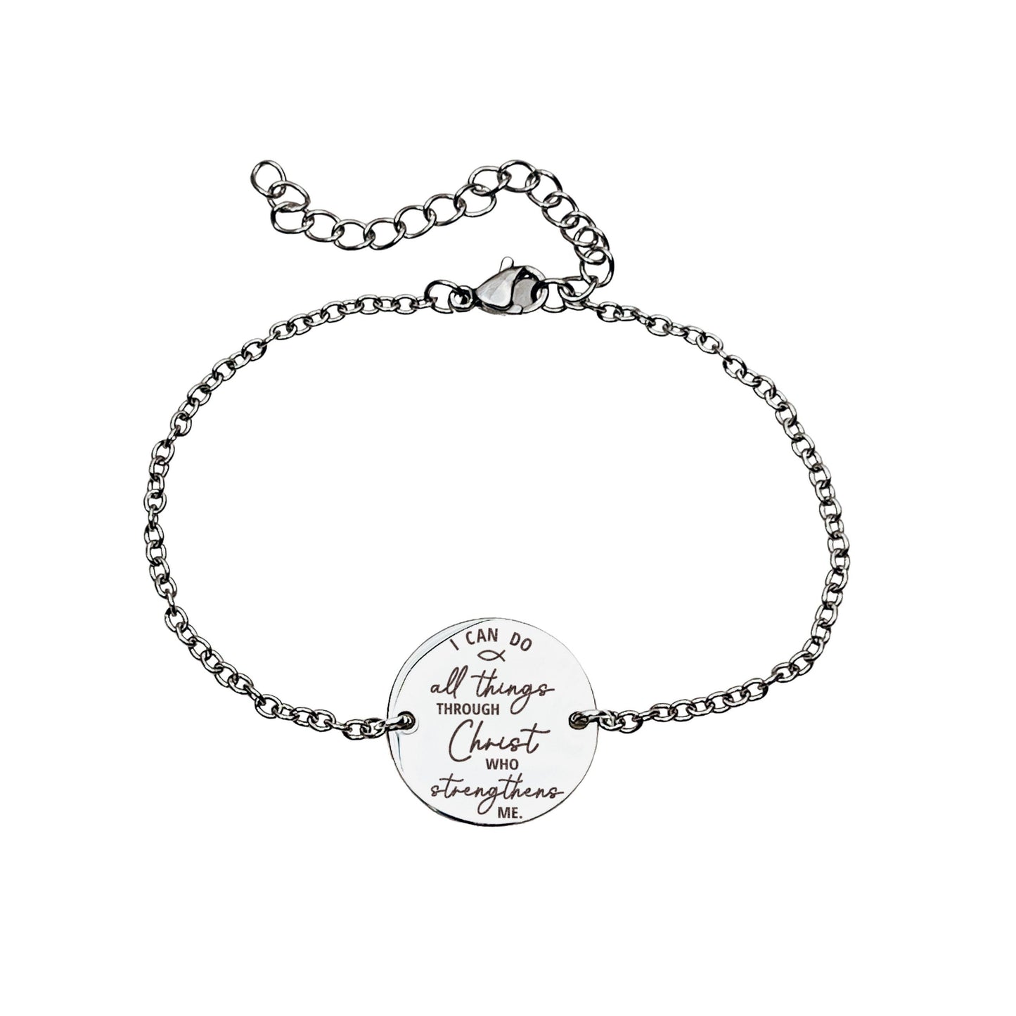 I CAN DO ALL THINGS THROUGH CHRIST BRACELET - Avy + Tay