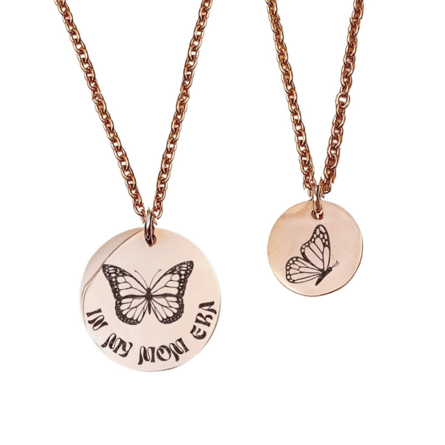 IN MY MOM ERA MOMMY + ME NECKLACE SET - Avy + Tay