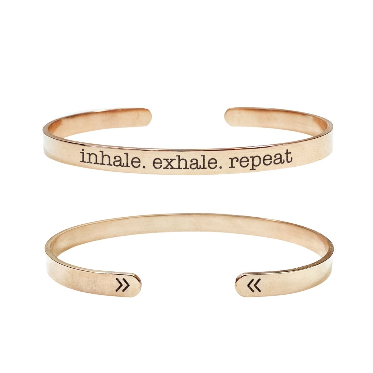 INHALE EXHALE REPEAT CUFF - Avy + Tay