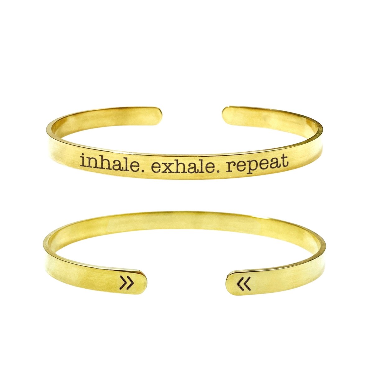 INHALE EXHALE REPEAT CUFF - Avy + Tay